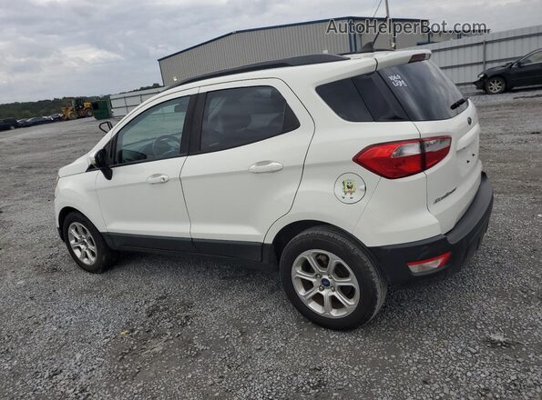 MAJ3S2GE9KC283722 2019 FORD ECOSPORT White უკანა მარცხენა