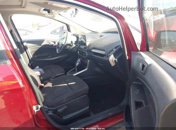 MAJ3S2GE9LC362955 2020 FORD ECOSPORT Красный Вид салона спереди