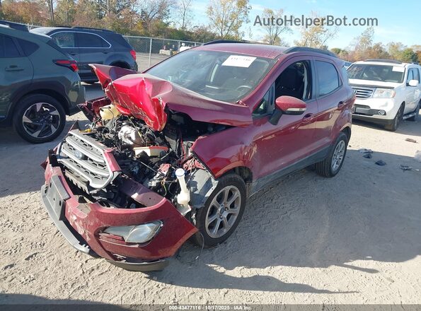 MAJ3S2GE9LC362955 2020 FORD ECOSPORT Красный Передняя левая четверть