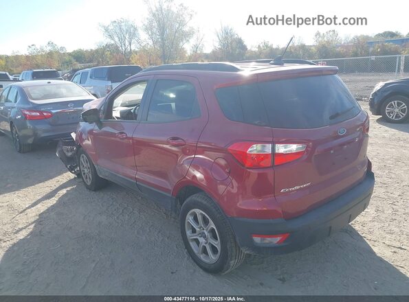 MAJ3S2GE9LC362955 2020 FORD ECOSPORT Красный Задняя левая четверть