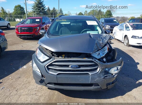 MAJ3S2GEXLC378260 2020 FORD ECOSPORT Gray Widok zestawu wskaźników