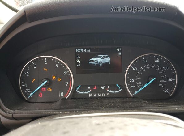 MAJ6P1CL3JC219431 2018 FORD ECOSPORT White 
