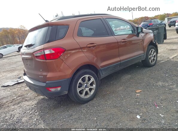 MAJ6P1UL3JC227169 2018 FORD ECOSPORT Orange 