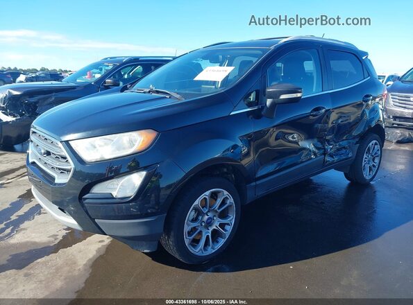 MAJ6P1WL3JC177676 2018 FORD ECOSPORT Black Vista tres cuartos delantera izquierda
