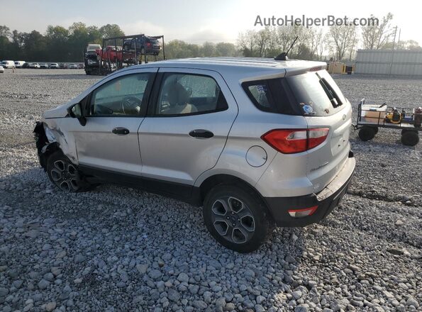 MAJ6S3FL1LC394124 2020 FORD ECOSPORT Silver Trasero izquierdo