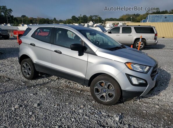 MAJ6S3FL1LC394124 2020 FORD ECOSPORT Silver Delantero derecho
