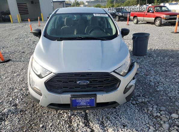 MAJ6S3FL1LC394124 2020 FORD ECOSPORT Silver Vista frontal