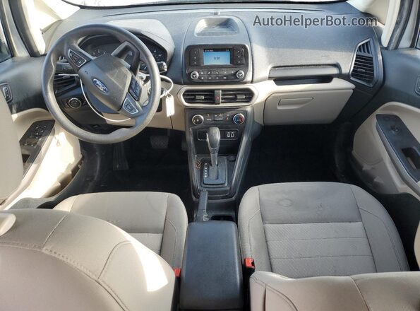 MAJ6S3FL1LC394124 2020 FORD ECOSPORT Silver Vista del salpicadero