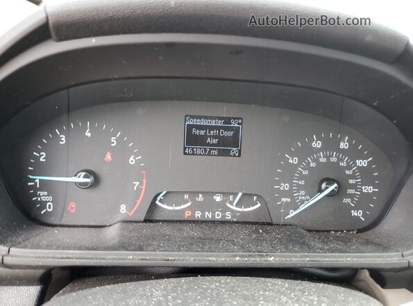 MAJ6S3FL8MC404102 2021 FORD ECOSPORT Charcoal Vista del cuadro de instrumentos