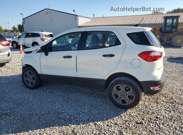 MAJ6S3FL9LC395151 2020 FORD ECOSPORT Белый Задняя левая четверть