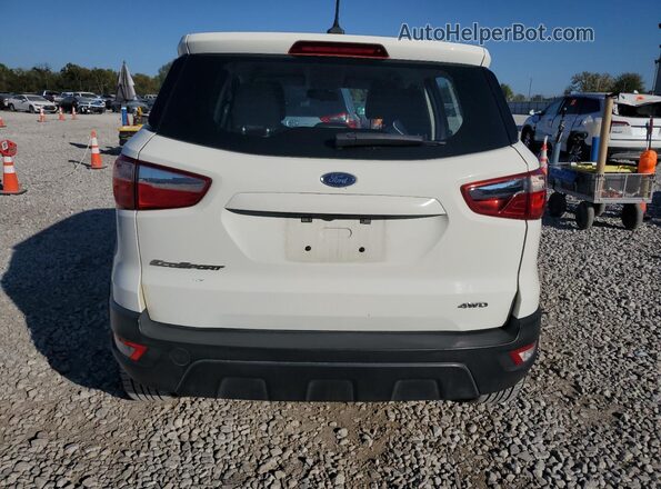 MAJ6S3FL9LC395151 2020 FORD ECOSPORT Белый Вид сзади