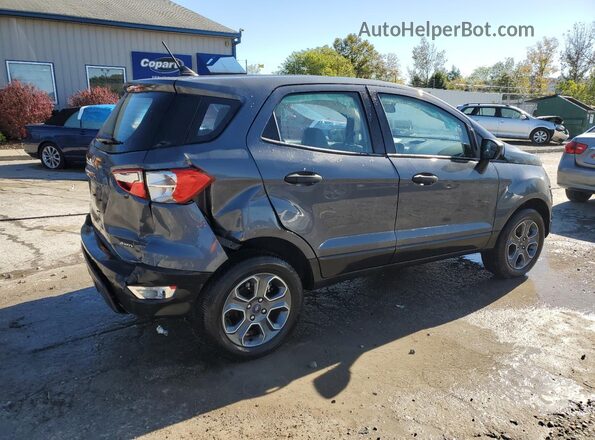 MAJ6S3FLXNC471981 2022 FORD ECOSPORT Gray Trasero derecho