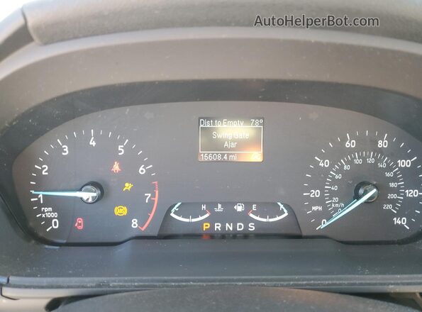 MAJ6S3FLXNC471981 2022 FORD ECOSPORT Gray Vista del cuadro de instrumentos
