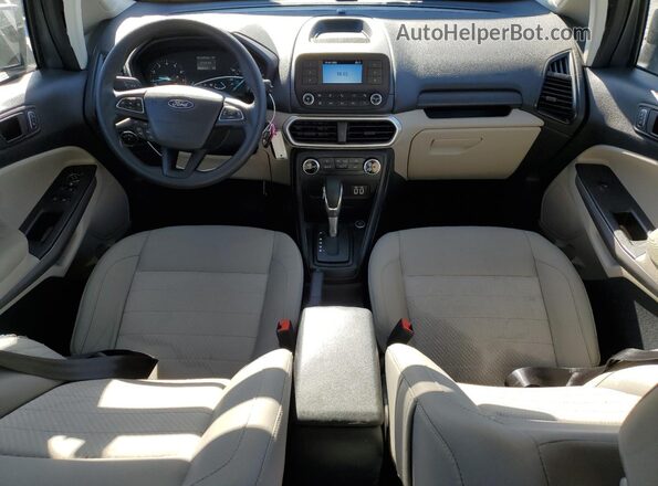 MAJ6S3FLXNC471981 2022 FORD ECOSPORT Gray Vista del salpicadero
