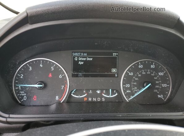MAJ6S3GL0LC317579 2020 FORD ECOSPORT Gray Widok zestawu wskaźników