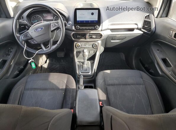 MAJ6S3GL0LC317579 2020 FORD ECOSPORT Gray Widok deski rozdzielczej