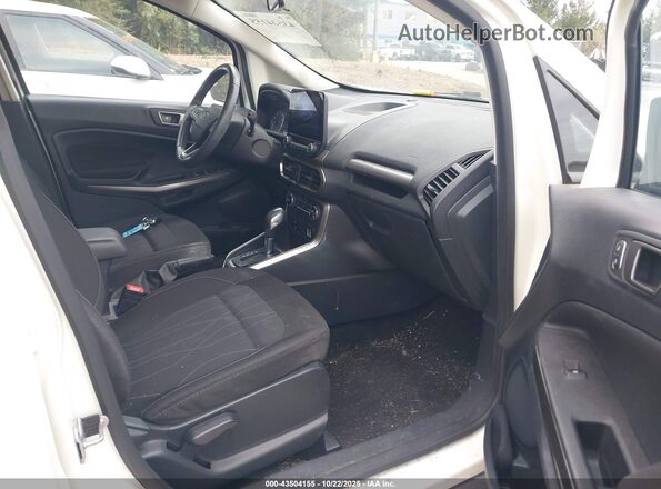 MAJ6S3GL1LC345200 2020 FORD ECOSPORT Белый Вид салона спереди