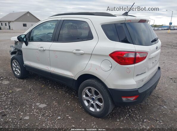 MAJ6S3GL1LC345200 2020 FORD ECOSPORT Белый Задняя левая четверть