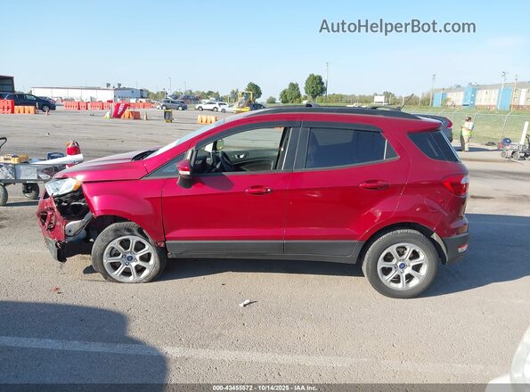 MAJ6S3GL1NC463525 2022 FORD ECOSPORT Red 