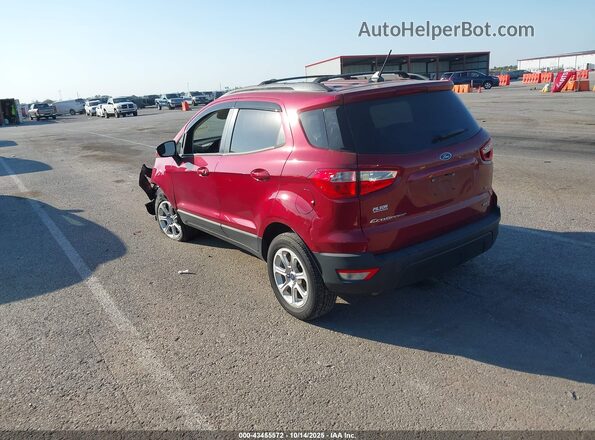MAJ6S3GL1NC463525 2022 FORD ECOSPORT Red Հետևի ձախ