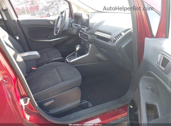 MAJ6S3GL1NC463525 2022 FORD ECOSPORT Red Սալոնի դիմացի տեսք
