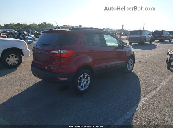 MAJ6S3GL1NC463525 2022 FORD ECOSPORT Red Հետևի աջ
