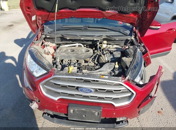 MAJ6S3GL1NC463525 2022 FORD ECOSPORT Red Հետևի տեսք