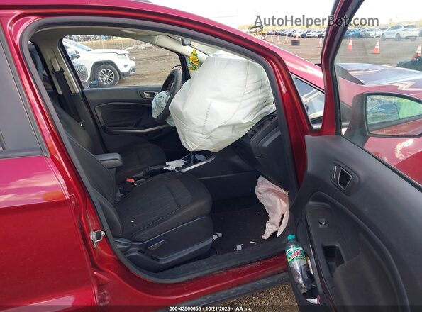 MAJ6S3GL2LC312965 2020 FORD ECOSPORT Red Widok wnętrza z przodu