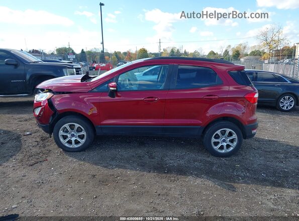 MAJ6S3GL2LC312965 2020 FORD ECOSPORT Red Widok wnętrza z tyłu