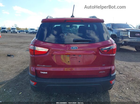 MAJ6S3GL2LC312965 2020 FORD ECOSPORT Red 