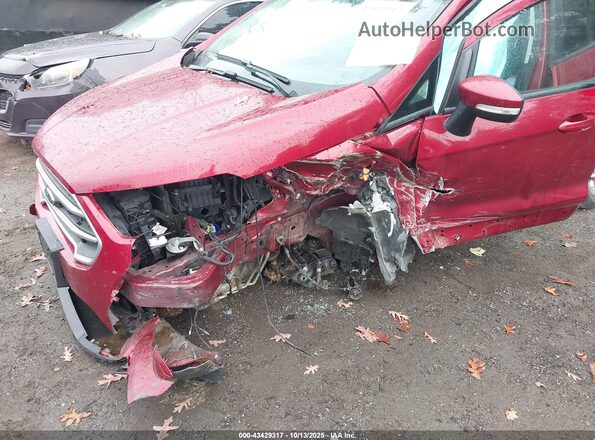 MAJ6S3GL2LC345254 2020 FORD ECOSPORT Red Front view