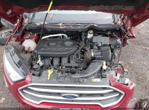 MAJ6S3GL2LC345254 2020 FORD ECOSPORT Red Rear view