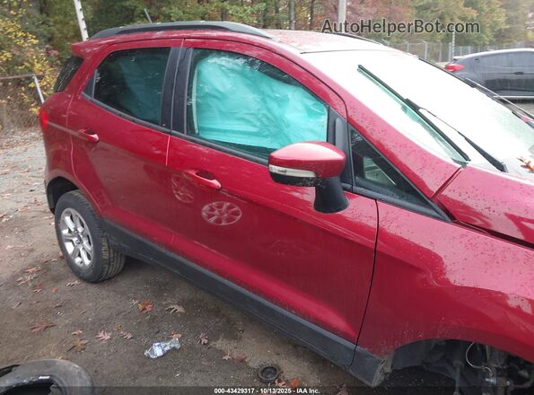 MAJ6S3GL2LC345254 2020 FORD ECOSPORT Red Rear interior view