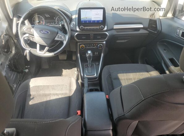 MAJ6S3GL3LC330651 2020 FORD ECOSPORT Silver წინა პანელის ხედი