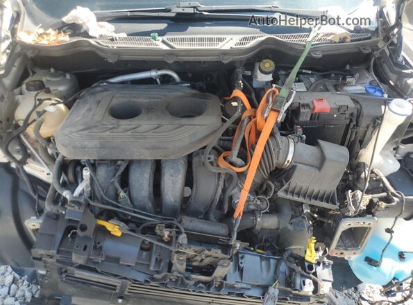MAJ6S3GL3LC330651 2020 FORD ECOSPORT Silver ძრავის განყოფილების ხედი