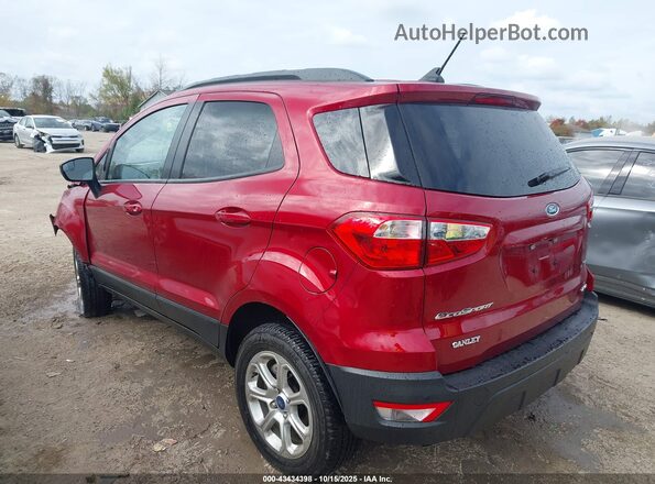 MAJ6S3GL4LC388820 2020 FORD ECOSPORT Красный Задняя левая четверть