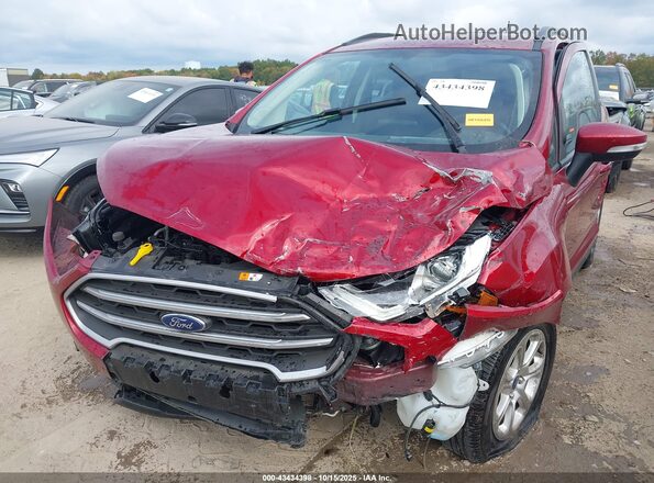 MAJ6S3GL4LC388820 2020 FORD ECOSPORT Красный Вид спереди