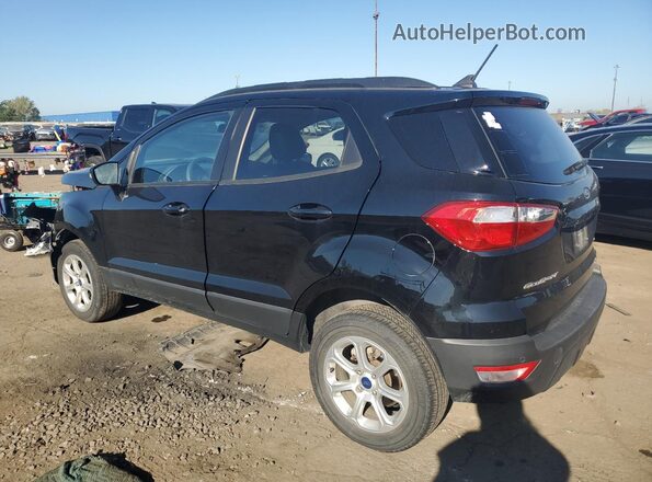 MAJ6S3GL4NC460019 2022 FORD ECOSPORT Black Задня ліва чверть