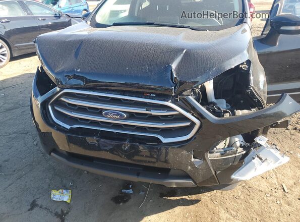 MAJ6S3GL4NC460019 2022 FORD ECOSPORT Black Вид підкапотного простору