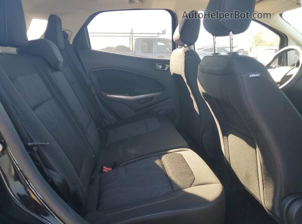 MAJ6S3GL4NC460019 2022 FORD ECOSPORT Black Вид задньої частини салону