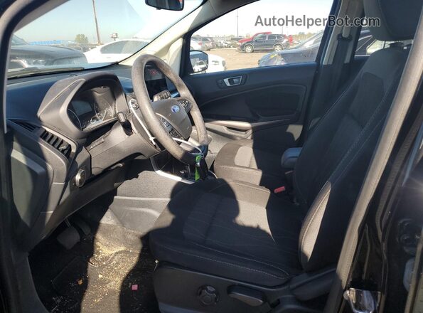 MAJ6S3GL4NC460019 2022 FORD ECOSPORT Black Вид салону спереду