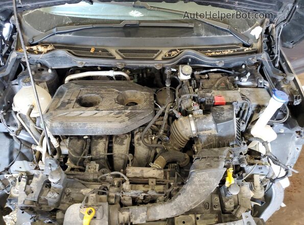 MAJ6S3GL5NC460059 2022 FORD ECOSPORT Gray ძრავის განყოფილების ხედი