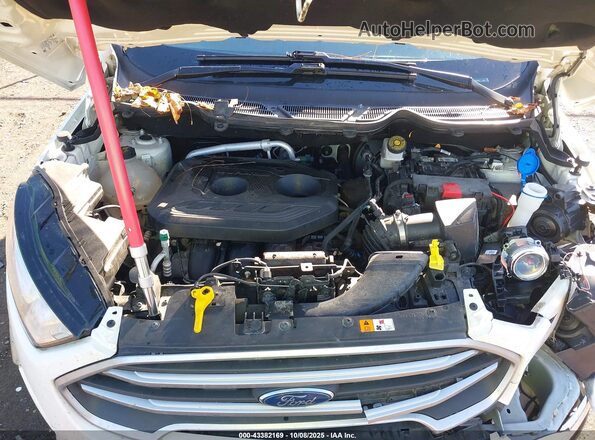 MAJ6S3GL6LC366558 2020 FORD ECOSPORT White Вид ззаду