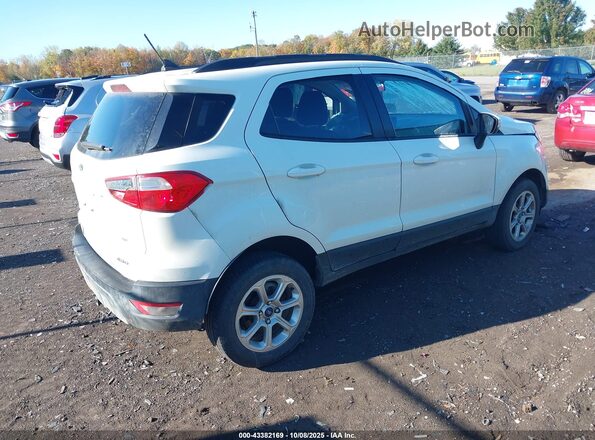 MAJ6S3GL6LC366558 2020 FORD ECOSPORT White Задня права чверть