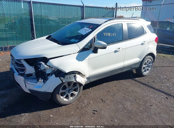 MAJ6S3GL6LC366558 2020 FORD ECOSPORT White Передня ліва чверть