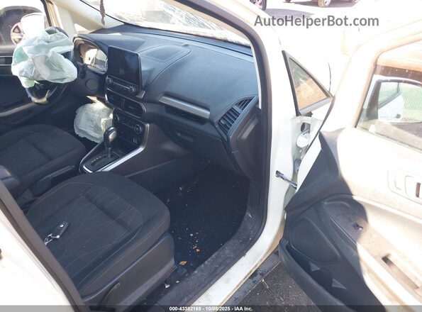 MAJ6S3GL6LC366558 2020 FORD ECOSPORT White Вид салону спереду