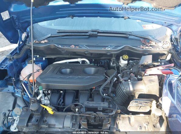 MAJ6S3GL6NC464444 2022 FORD ECOSPORT Синий Вид сзади