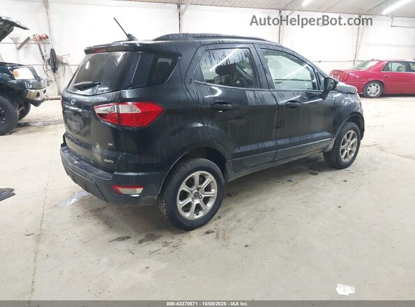 MAJ6S3GL7LC313156 2020 FORD ECOSPORT Black Задня права чверть