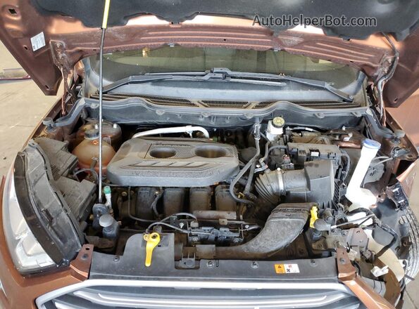 MAJ6S3GL8LC335943 2020 FORD ECOSPORT Tan Vista del compartimento del motor