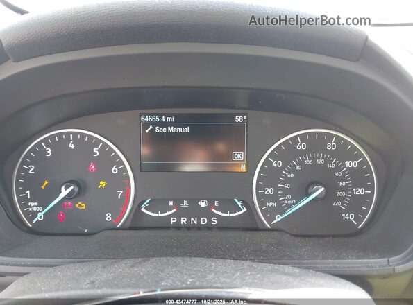 MAJ6S3GL9LC315751 2020 FORD ECOSPORT Серый Вид задних сидений
